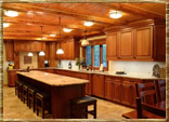 Custom Kitchen with Center island